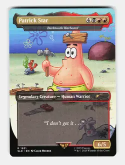 MTG: Patrick Star - Barktooth Warbeard | Secret Lair Drop Series 1931 NM - Image 1