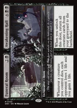 Funeral Room // Awakening Hall M Duskmourn: House of Horror 100 NM - Image 1