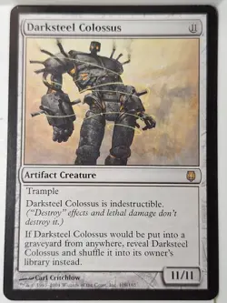 Darksteel Colossus - Darksteel - Magic the Gathering MTG Nice! - Image 1