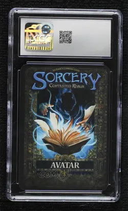 2023 Sorcery: Contested Realm - Alpha Foil Sorcerer CGC 8 - Image 2