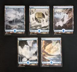 25x Battle for Zendikar FULL ART Basic Lands - MTG Magic - 1 of Each Art - Image 5