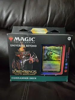 The Hosts Of Mordor Commander Deck Magic the Gathering Lord Of The Rings SEALED - Image 1