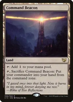 COMMAND BEACON COMMANDER 2015 MTG MAGIC THE GATHERING NEAR MINT - Image 1