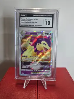 Hisuian Typhlosion VSTAR 054/189 - Astral Radiance Pokemon TCG - CGC 10 Gem Mint - Image 1