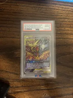 PSA Graded 2019 Pokemon Moltres Zapdos Articuno GX #SM210 Gem Mint 10 - Image 1