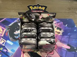 Pokemon TCG Unova Mini Tin Open Display - Set of 8 Sealed/New Mini Tins - Image 1