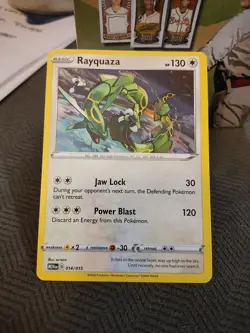 2025 Rayquaza - Pokemon TCG 014/015 McDonalds Dragon Discovery Promo - Image 1
