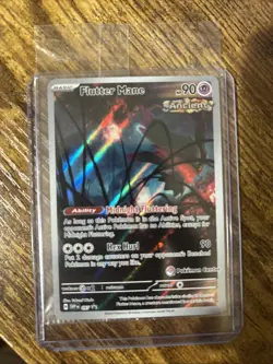 Pokemon TCG Flutter Mane SVP 097 Temporal Forces (Pokemon Center Stamp) Sealed - Image 1
