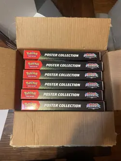 Lot of 6: Pokemon: Prismatic Evolutions poster Collection box - Factory Sealed - Image 4