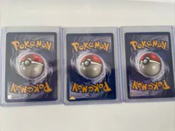 Pokemon TCG Flareon Jolteon and Vaporeon 1st Edition Jungle Non Holo LP/NM Lot - Image 2