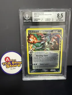 Pokemon Charizard Gold Star EX Dragon Frontiers Holo Ultra Rare #100 BGS 8.5 - Image 1