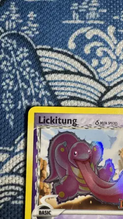 2006 Pokemon EX Dragon Frontiers Lickitung Delta Species Reverse Holo #19/101 - Image 2