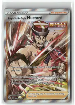 Single Strike Style Mustard, Pokemon SWSH09: Brilliant Stars Trainer Gallery Ult - Image 1