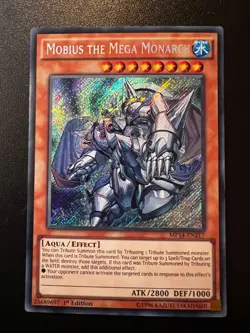 Mobius the Mega Monarch MP14-EN217 Secret Rare 1st Edition Near Mint Yugioh - Image 1