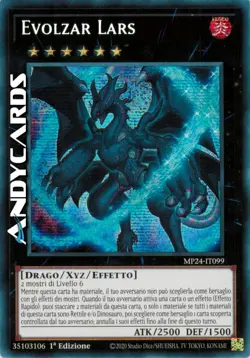 EVOLZAR LARS • Segreta Prismatica • MP24 IT099 • 1Ed • Yugioh! • ANDYCARDS - Image 1
