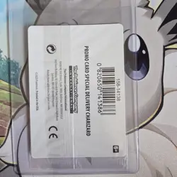 SEALED Special Delivery Charizard SWSH075 Pokemon Promo Card Holo - SWIRL - Image 2