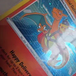 SEALED Special Delivery Charizard SWSH075 Pokemon Promo Card Holo - SWIRL - Image 4