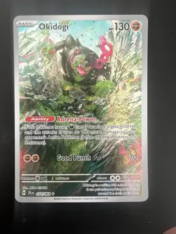 Pokemon TCG: Okidogi 074/064 - Shrouded Fable Illustration Rare Card - NM - Image 1