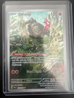 Pokemon TCG: Okidogi 074/064 - Shrouded Fable Illustration Rare Card - NM - Image 3