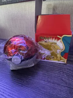 23K Gold Plated Unopened Trading Card 1999 Burger King Pokemon Ball NEW SEALED - Image 1