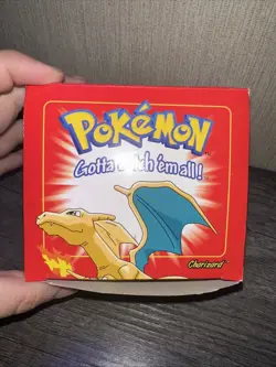 23K Gold Plated Unopened Trading Card 1999 Burger King Pokemon Ball NEW SEALED - Image 2