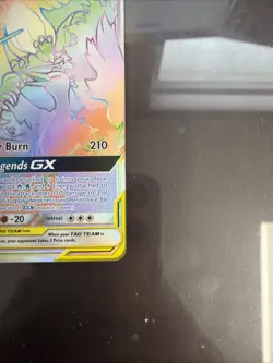 Pokemon TCG Moltres Zapdos Articuno GX Holo Card 69/68 Secret Fates - Image 2