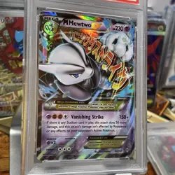 2015 POKEMON XY CARD MEWTWO EX BREAKTHOUGH #63 PSA 6 - Image 3