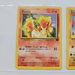 WOTC Pokemon TCG - Team Rocket - 6 Card Lot - Image 2