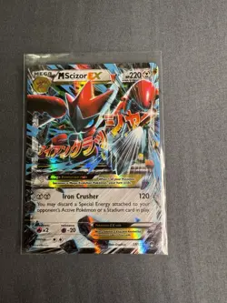 Pokemon TCG 2016 XY Breakpoint Mega M Scizor EX Ultra Rare Holo Card 77/122 - Image 2
