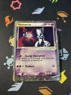 Mewtwo EX Ruby & Sapphire 101/109 Holo Pokemon Card Poor Cond PSA 1 CONTENDER - Image 1