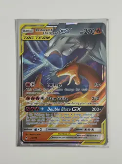Pokemon TCG Reshiram & Charizard Tag Team GX Unbroken Bonds Holo Card 20/214 NM - Image 3