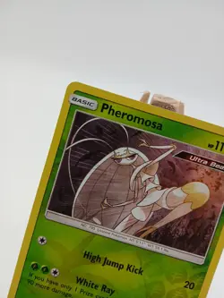Pheromosa 11/131 - Forbidden Light - Rare Reverse Holo LP Pokemon Card, 2018 - Image 2