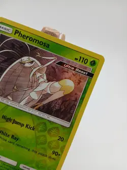 Pheromosa 11/131 - Forbidden Light - Rare Reverse Holo LP Pokemon Card, 2018 - Image 5