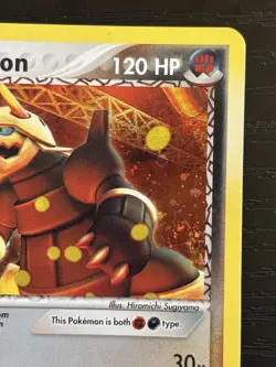 2004 Team Magma's Aggron 7/95 - EX Team Aqua Vs. Magma - Holo Pokemon Card - LP - Image 3