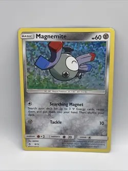 Pokemon TCG Magnemite Holo 8/12 McDonald’s Promo 2018 Card - Image 1