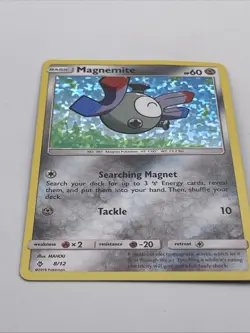 Pokemon TCG Magnemite Holo 8/12 McDonald’s Promo 2018 Card - Image 2