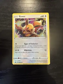 Eevee Holo Promo SWSH118 Pokemon Card LP-MP - Image 1