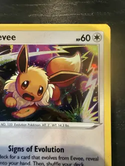 Eevee Holo Promo SWSH118 Pokemon Card LP-MP - Image 4