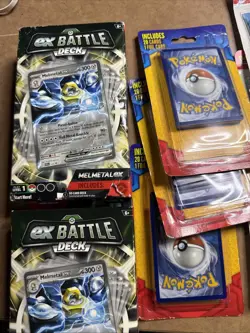 Pokemon ex Battle Deck MELMETAL EX Factory Sealed. Lot Of Mix Pokemon Cards! - Image 2