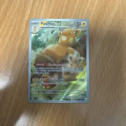 Pokemon Pawmot 209/198 Scarlet Violet Holo Illustration Rare Card M/Nm Condition - Image 1