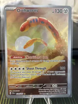 Orthworm - 224/193 - Pokemon Paldea Evolved Illustration Rare Card NM - Image 1