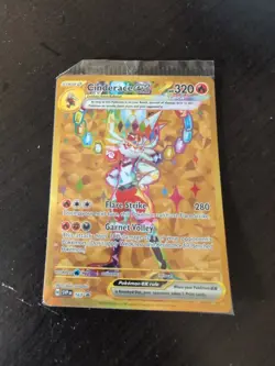 Cinderace ex 163 Sv: Scarlet & Violet Promo Cards Holo - SEALED - Image 1