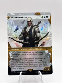 Ratonhnhake:ton 0150 Foil Showcase Universes Beyond: Assassin's Creed ACR MTG NM - Image 1