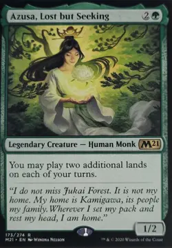Azusa, Lost but Seeking Core Set 2021 Regular - Image 2