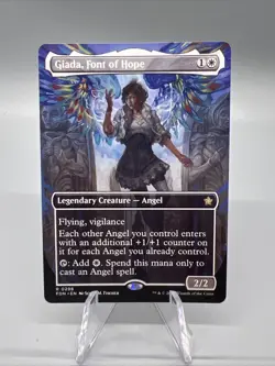 x1 Giada, Font of Hope FDN Foundations MTG 298 RARE BORDERLESS M/NM 1x - Image 1