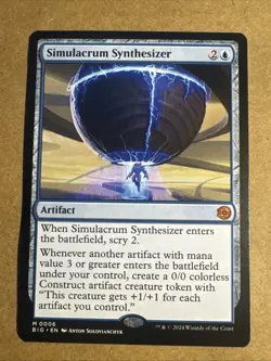 Simulacrum Synthesizer Outlaws of Thunder Junction: the Big Score Regular - Image 1