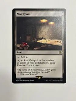 War Room Universes Beyond: Doctor Who Magic the Gathering MTG - Image 1