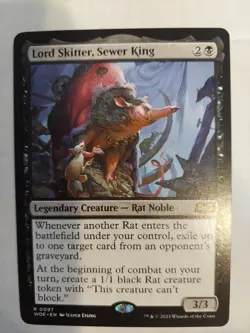 Lord Skitter, Sewer King Wilds of Eldraine Regular - Image 1