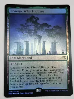 Boseiju, Who Endures MTG Kamigawa: Neon Dynasty (266/302) Foil NM - Image 2