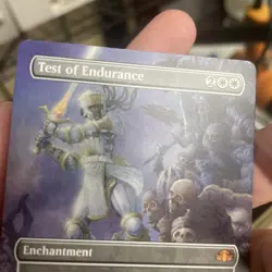1xMTG Test of Endurance (Borderless) Dominaria Remastered-LP - Image 3